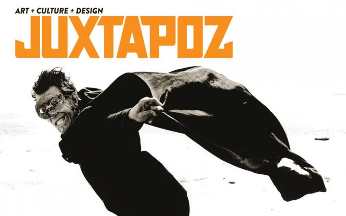 Juxtapoz magazine Oct 2013 issue cover (section)